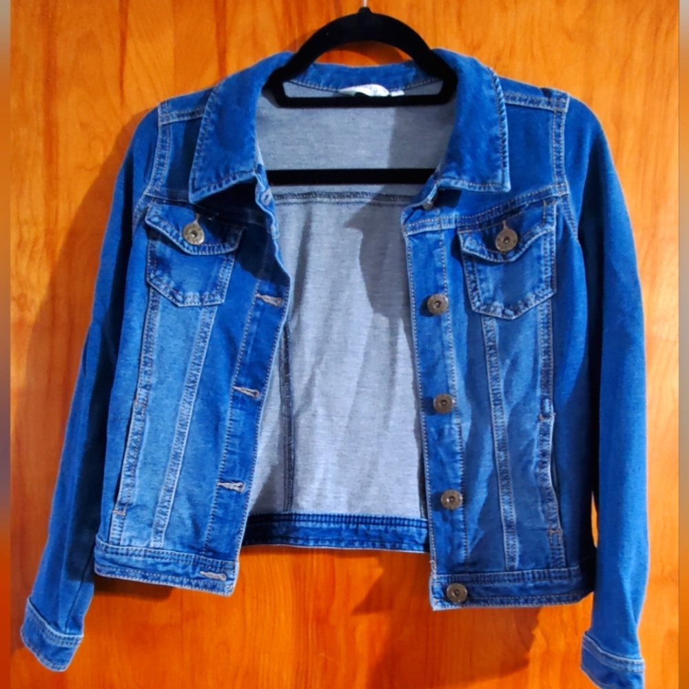 Mudd Girls Teen Blue Denim Jacket